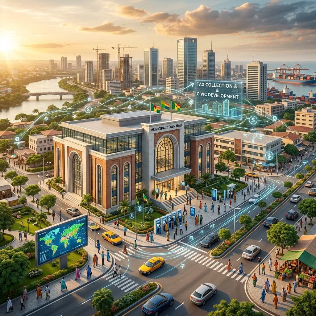 Illustration de la collecte municipale